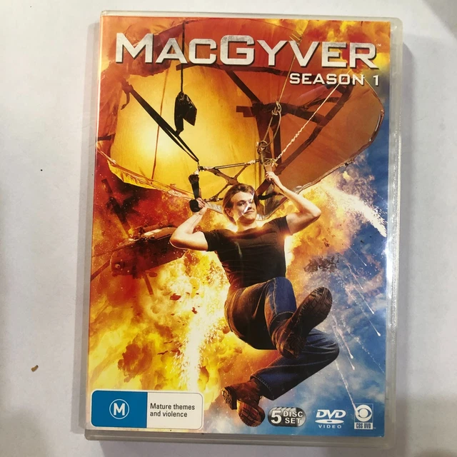 Macgyver - Season 1 (2016) - Dvd 5 Discs - R4 - Vgc - Free Post