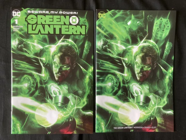 GREEN LANTERN #1. Francesco Mattina Variant Set. Limited 600 Rare. NM 9.8