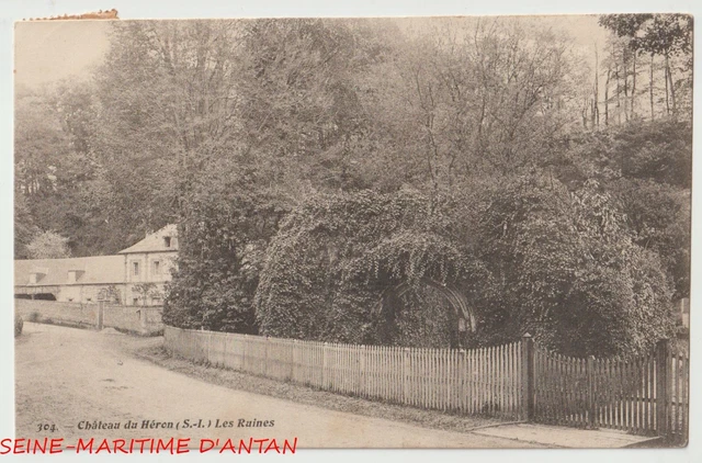 CPA 76 - Château du Heron - Ruins (Le Heron) Postcard