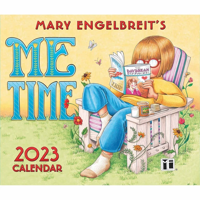 MARY ENGELBREIT'S, EVERY Moment Matters Desk Calendar 2023 Art Day