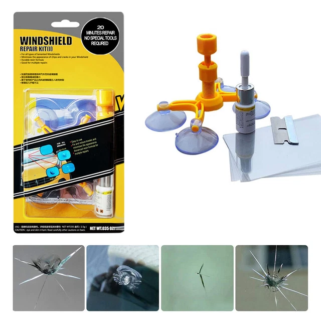 Car Windshield Repair Kit DIY Car Window Repair Tools For Fix Auto Window Glass