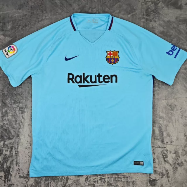 Barcelona 2017/2018 Away Football Shirt Nike XXL 2XL Authentic Original