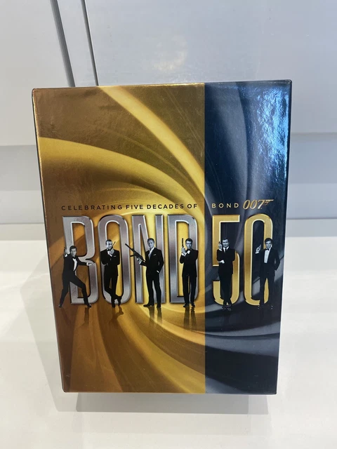 JAMES BOND 007 50th Anniversary DVD Box Set Collection 22x Films £9.99 ...