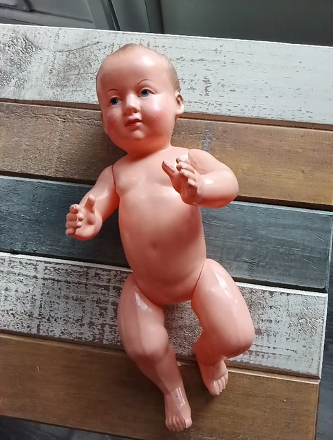 Mini poupon Petit Collin tête d aigle 7 cm Rose Plastique