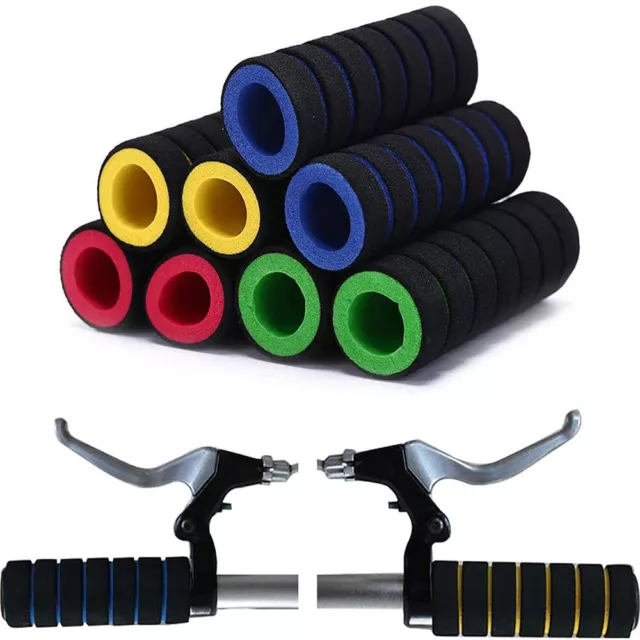 Soft Bike Handle Bar Grips Hand Grip For MTB Cycle Road Mountain Bicycle Scooter