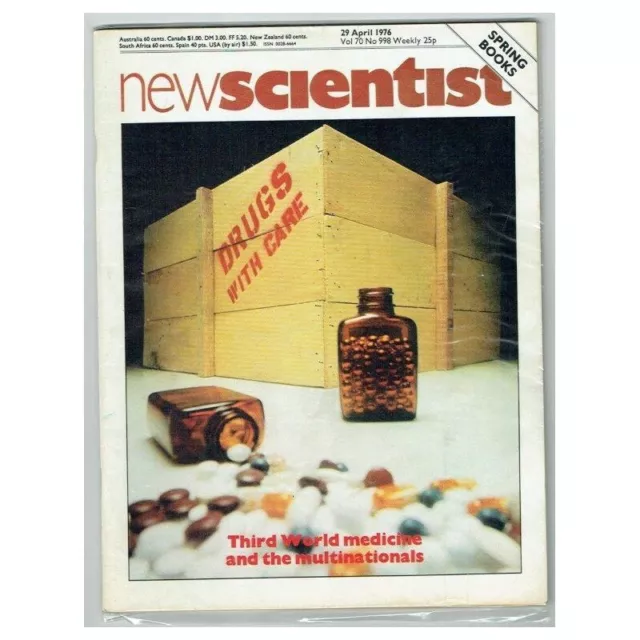 New Scientist Magazine 29 April 1976 mbox346 Third World Medicines...