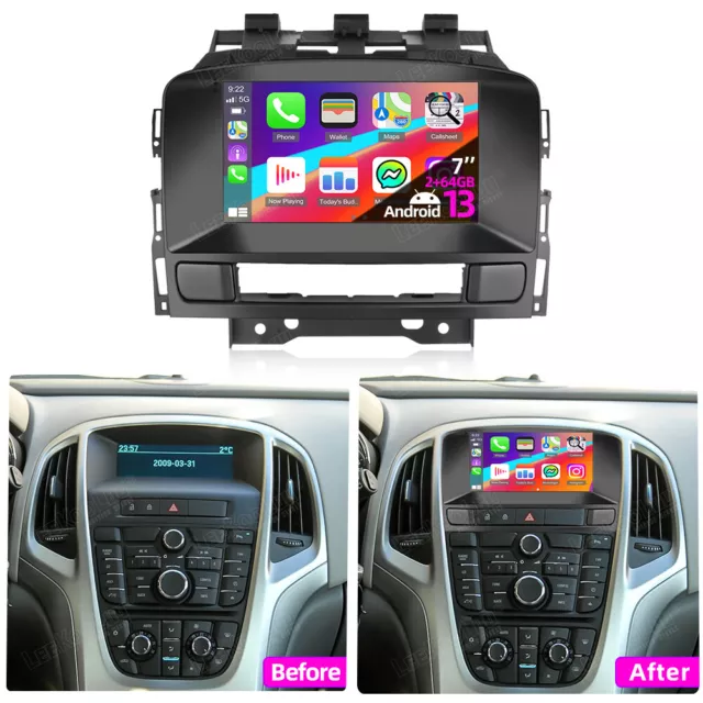 64G Carplay Android 13 Autoradio Für Opel Astra J Buick EXCELLE Verano 2010-2014