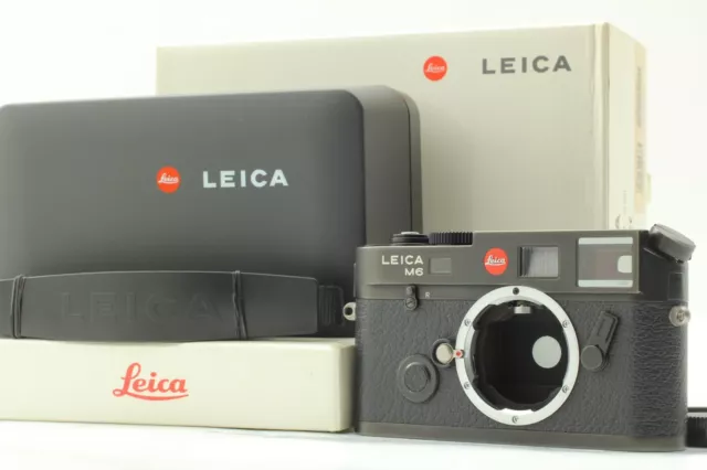 CLA'd [Near MINT++ Yr.2001 in BOX] Leica M6 TTL 0.85 Black Rangefinder from JPN