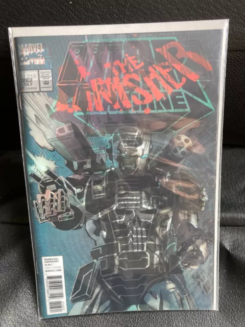 Marvel The Punisher War Machine Issue 218 Comic Book Usa In Plastic Bag & Board