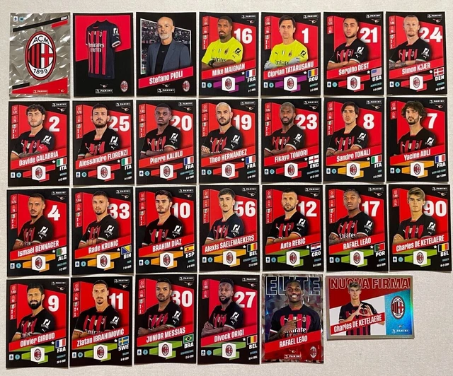 CALCIATORI PANINI SERIE A 2013 14 Squadra Completa Milan 29 Figurine