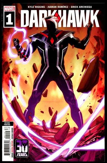 Darkhawk #1 (2021) Ramirez 2Nd Print Variant 1St Appearance Of Connor Young Nm