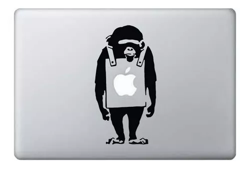 MacBook 13" Monkey billboard Apple decal sticker (pre-2016 MB Pro/Air only)