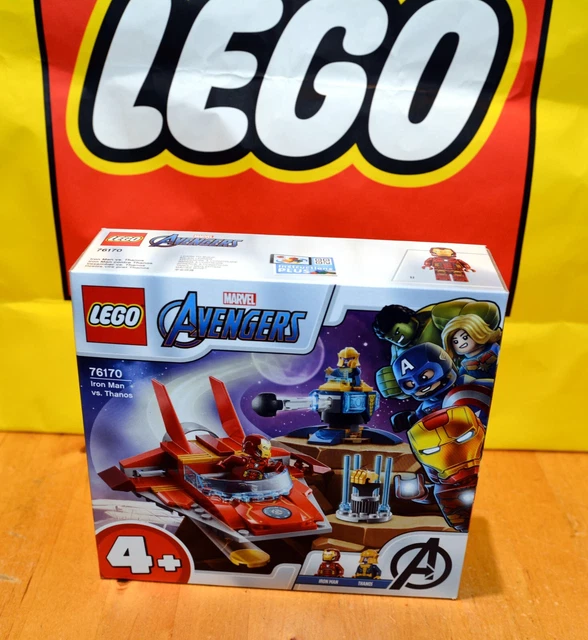 NEW SEALED LEGO 76170 Marvel Avengers Iron Man Vs Thanos Retired