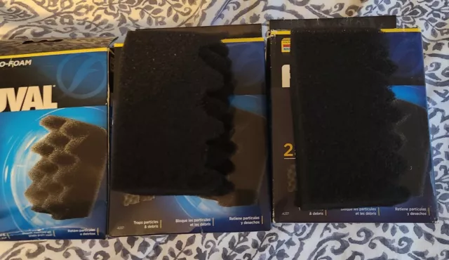 Bio-Foam 2 Pack for Fluval 304/305/306, 404/405/406 A237 Filter Media.