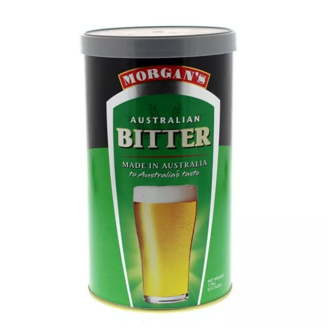 Morgans Australian Bitter Ingredient Can Makes 23L Home Brew Beer