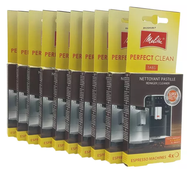 3x Melitta Perfect Clean, Oil residue removal Tablets (12pcs tabs), 2210371