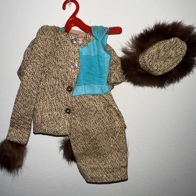 1950S/60S VINTAGE BARBIE Dress/Coat/Hat Set 113.50 PicClick