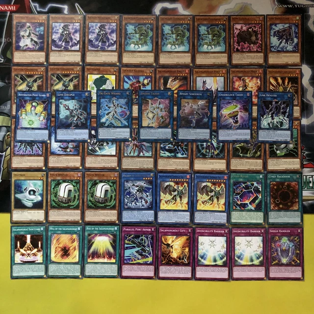 YUGIOH YUSAKU FUJIKI Cyberse Deck Complete 47 Cards Tri-Gate Wizard Link  Vrains $17.99 - PicClick