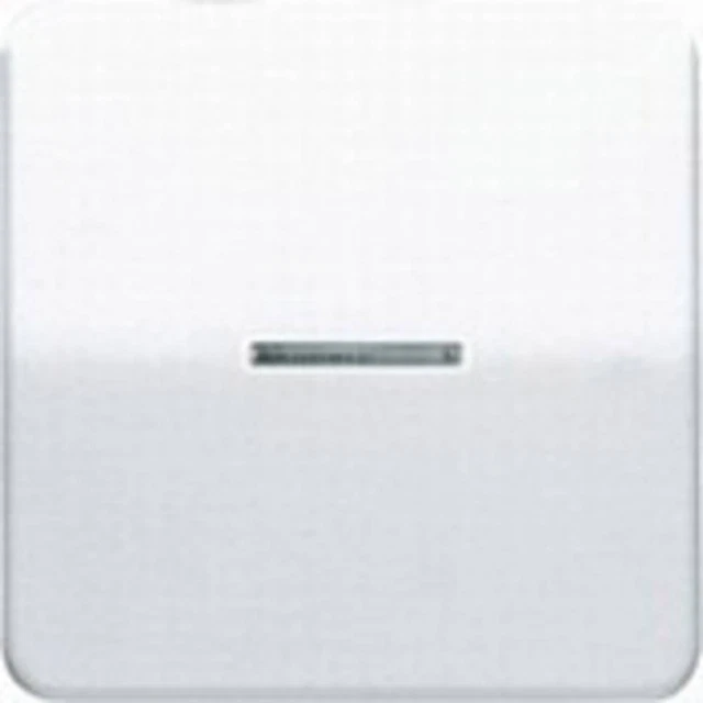 Jung simple Cache Interrupteur avec témoin lumineux, Bouton-poussoir avec