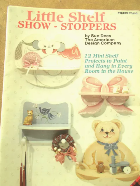 Little Shelf Show Stoppers Painting Booklet - Plaid By Sue Dees