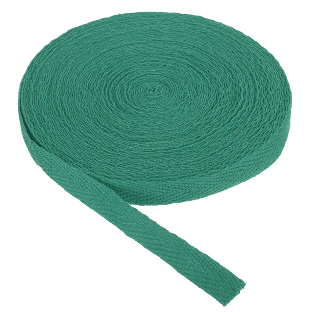 COTTON TWILL TAPE 3/8 Inch 10Yards Cotton Ribbon for Sewing Onion Green £6.22 PicClick UK