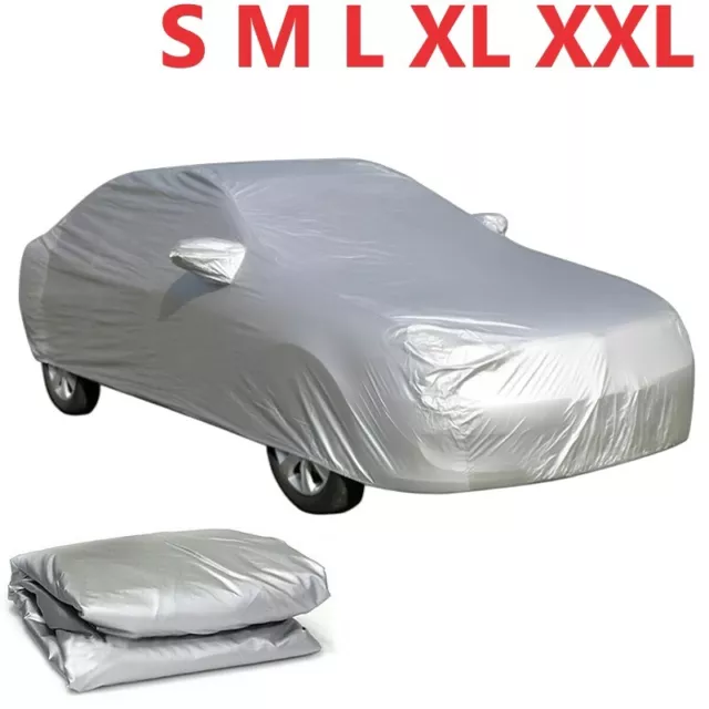 【420 cm - 530 cm】Length Full Sedan Car Covers Waterproof All Weather Resistant