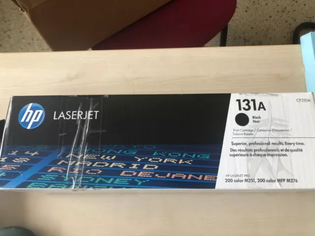 HP 131A Black Toner Cartridge - CF210A New, boxed, inc Vat