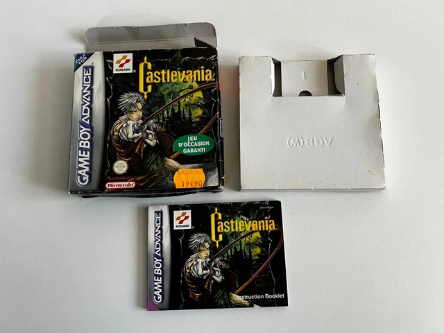 Cartouche Seule Castlevania Game Boy Advance GBA 100% Originale, PAL FR, Bon état - Jeu Rétro