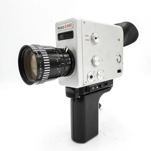Braun Nizo S560 Super 8 Cine Film Camera - Fully Working 7869
