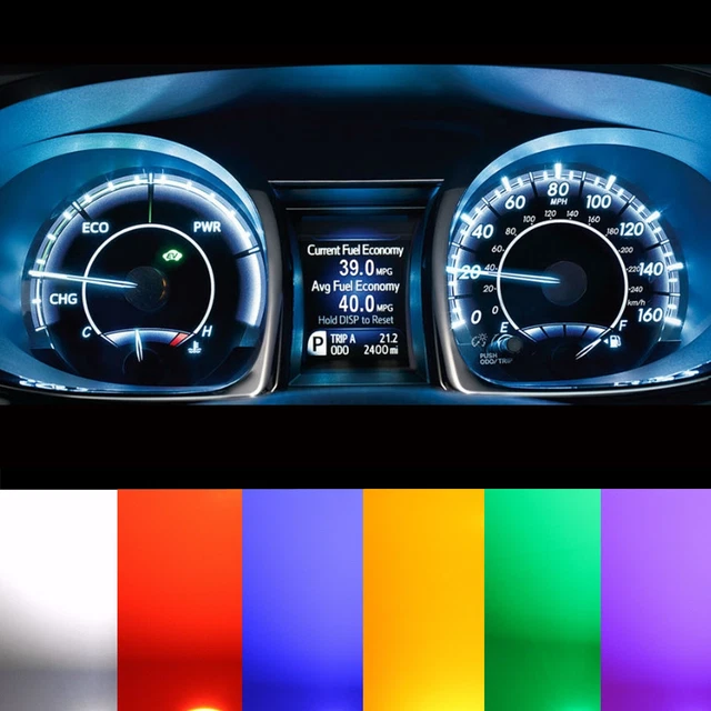 LED Dashboard Gauge Cluster Lights For Mercedes W168/V168 - White, Red, Blue, Green, Yellow Colors