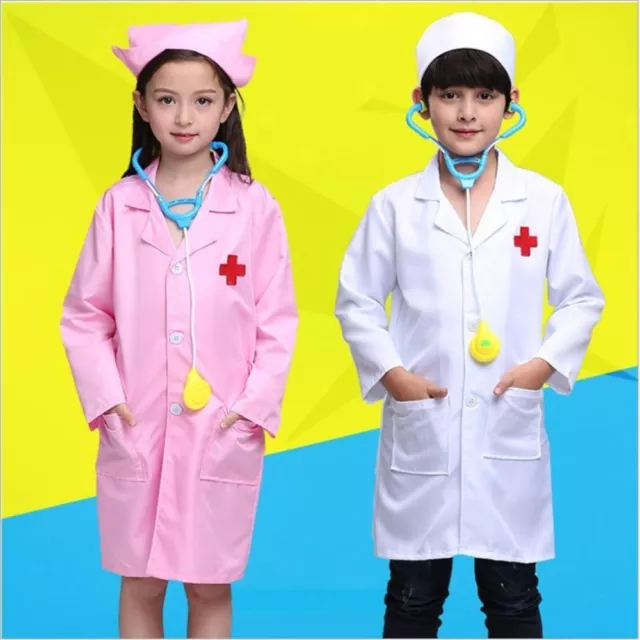 Nurse Pretend Play Game Clotes Doctor Children Uniforms Toys Set Outfits  Boys