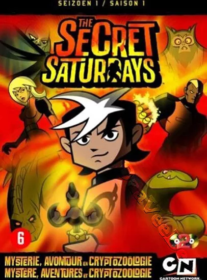 The Secret Saturdays (Season 1) NEW PAL Cult 2-DVD Set Jay Stephens Sam Lerner