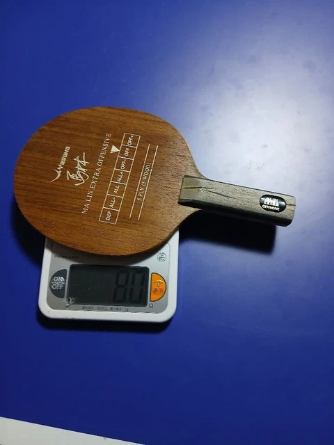 YASAKA MALIN EXTRA Offensive 80g Table Tennis Racket ST Handle ...
