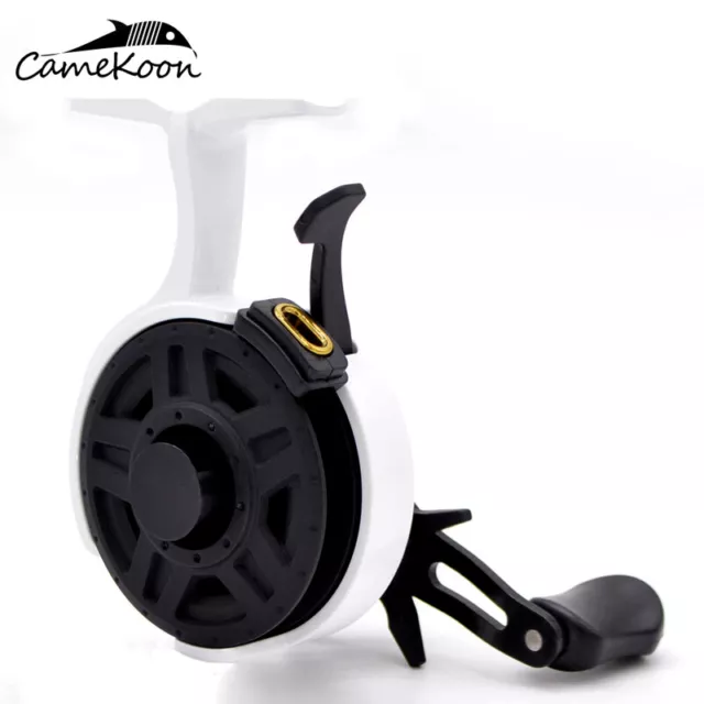 CAMEKOON INLINE ICE Fishing Reel Ultralight Graphite Frame & Spool for  Beginners $32.39 - PicClick