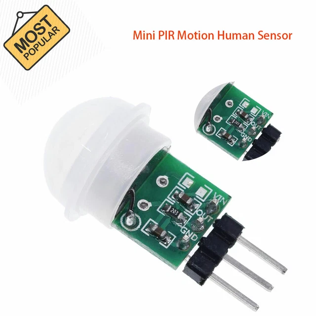 MICRO IR PYROELECTRIC Infrared PIR Motion Human Sensor Automatic ...