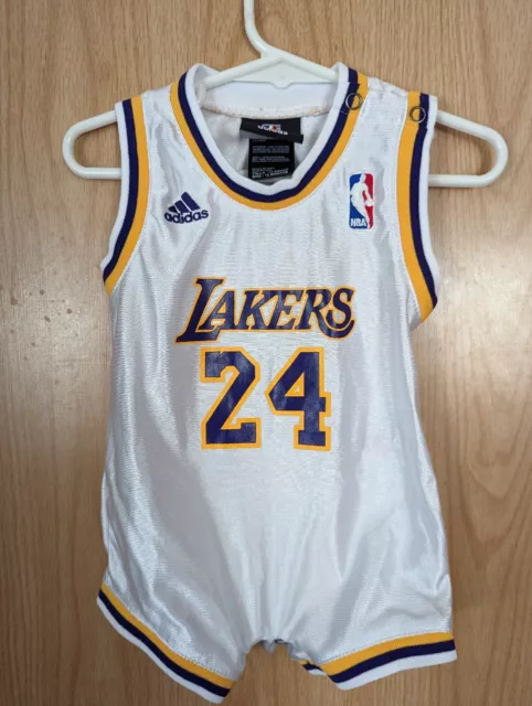NIKE NBA LAKERS O'NEAL 34 JERSEY/ONESIE INFANT SIZE 6-9 MONTHS