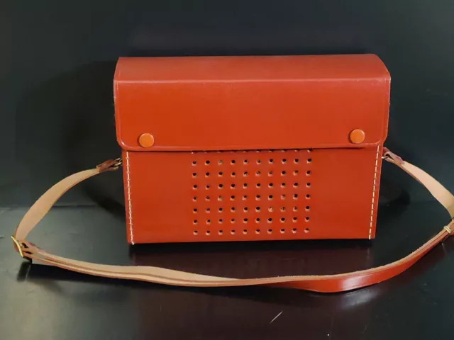 NEW Leather Radio Case For General Electric Model P725 & P726