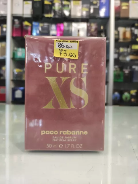 Paco rabanne pure xs eau de parfum 50ml vaporizzatore donna