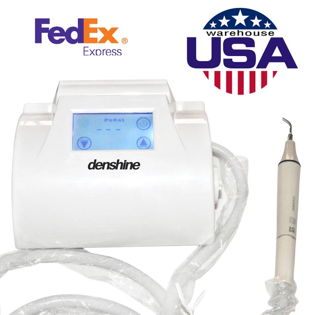 U CE LCD Touch Screen Dental Ultrasonic Scaler Scaling Teeth Cleaner fit For EMS