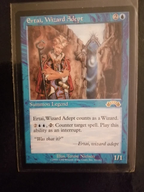 Magic The Gathering - Carta Singola 'Ertai, Wizard Adept' - Ertai, Mago Provetto - Espansione Exodus - Rara (R) - 2