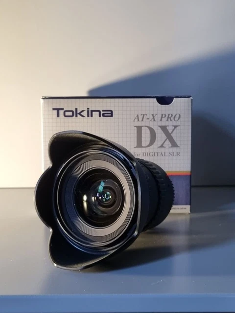 Ultra Wide Angle Tokina 11-16mm f/2.8 AT-X Pro DX II lens (canon ef fit)