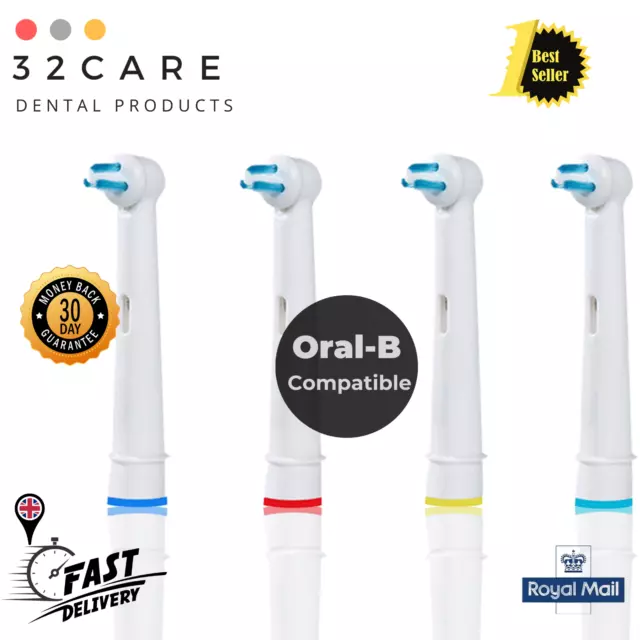 Interspace Power Tip IP17 Toothbrush Heads compatible ORAL B Braun Interdental