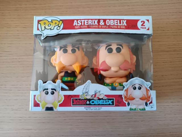 Funko Pop Asterix E Obelix 2pack - RARE