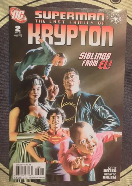 Superman: The Last Family Of Krypton #2 NM Elseworlds DC Comics J&R