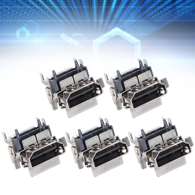 5X 1080P GAME Console Socket Port Interface Connector Replacement For X ...