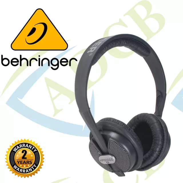 Behringer HPS5000 Kopfhörer mit Kopfbügel - schwarz