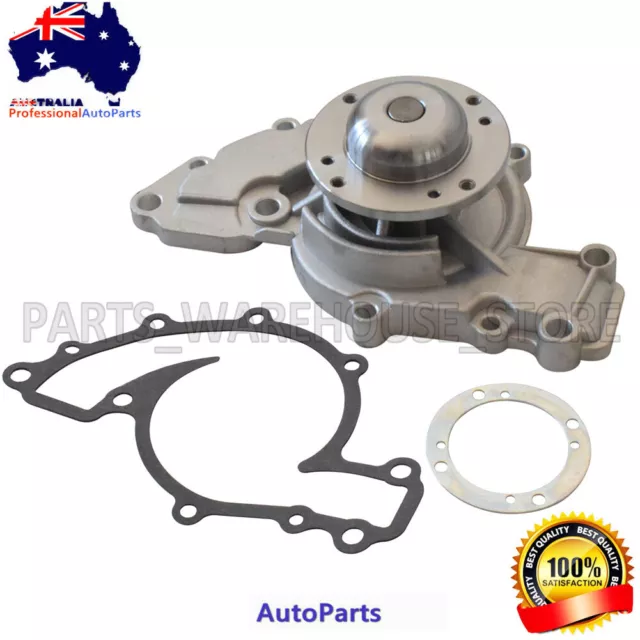 Water Pump +Gasket for Holden Commodore V6 88~7/04 VN VP VR VS VT VU VX VY 3.8L