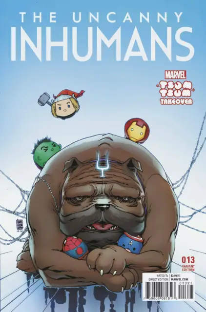2015 Marvel Comics - Uncanny Inhumans - Tsum Tsum Variant Cover #13 (VF/NM)