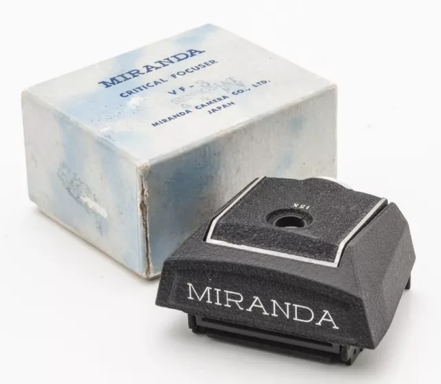 Miranda Critical Focuser VF-3 VF 3 Waist-Level Viewfinder Sensomat G & Fv