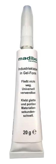 97,50 euro per 100 g madibo adesivo industriale gel 20 g colla per secondi senza gocciolamento